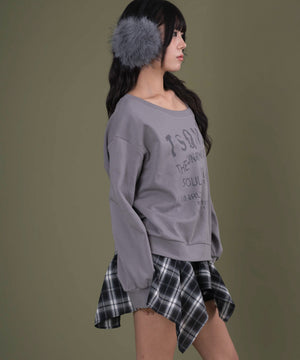 ベージュ モデル：160cm F着用