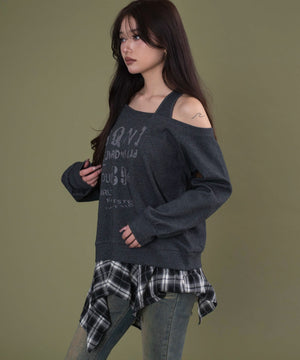 チャコール モデル：163cm F着用