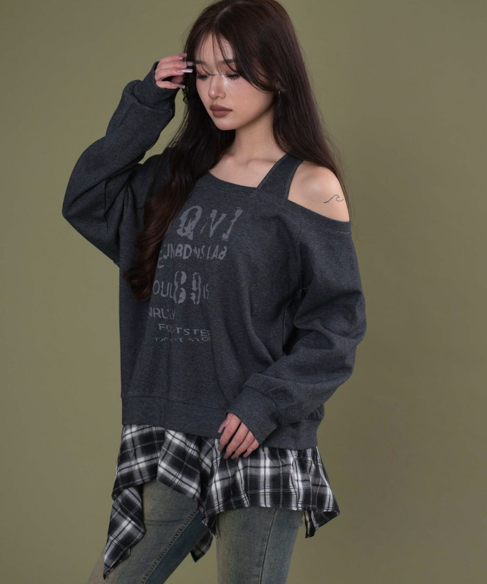 チャコール モデル：163cm F着用