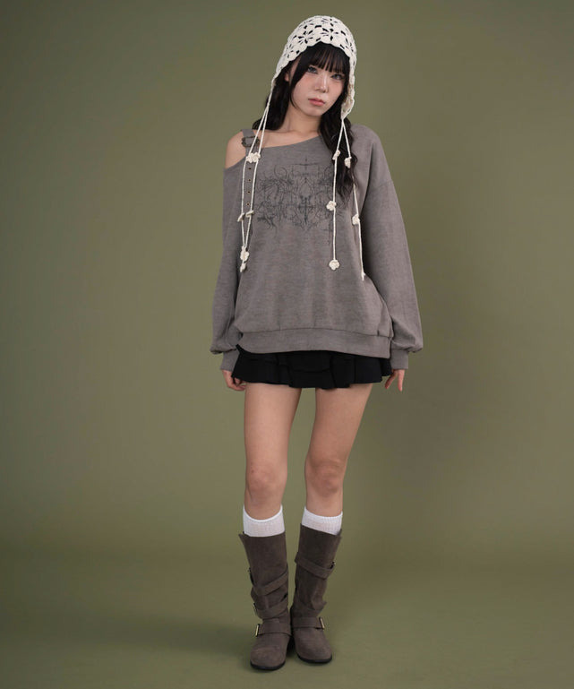 ベージュ モデル：160cm F着用