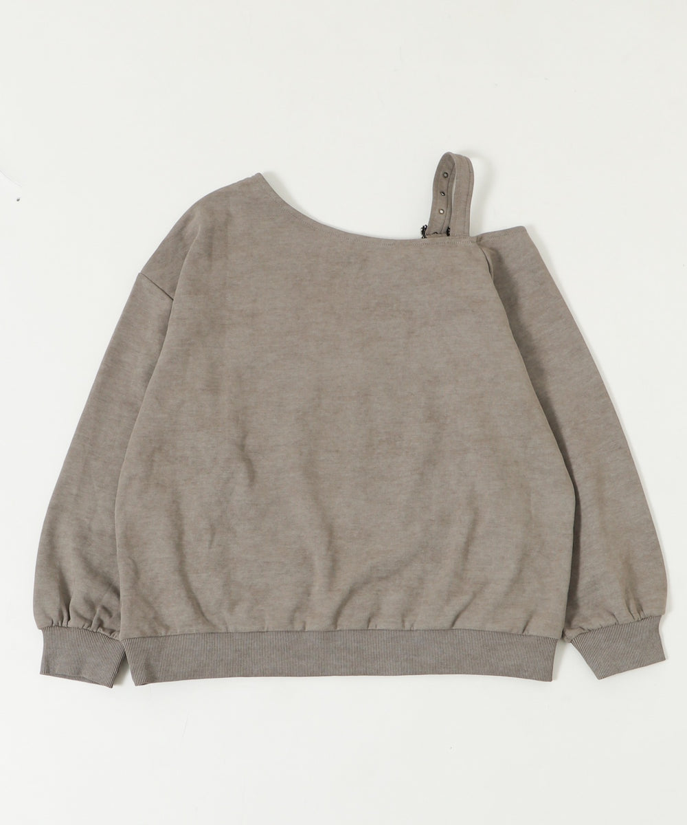 ベルトショルダーグラフィックスウェット