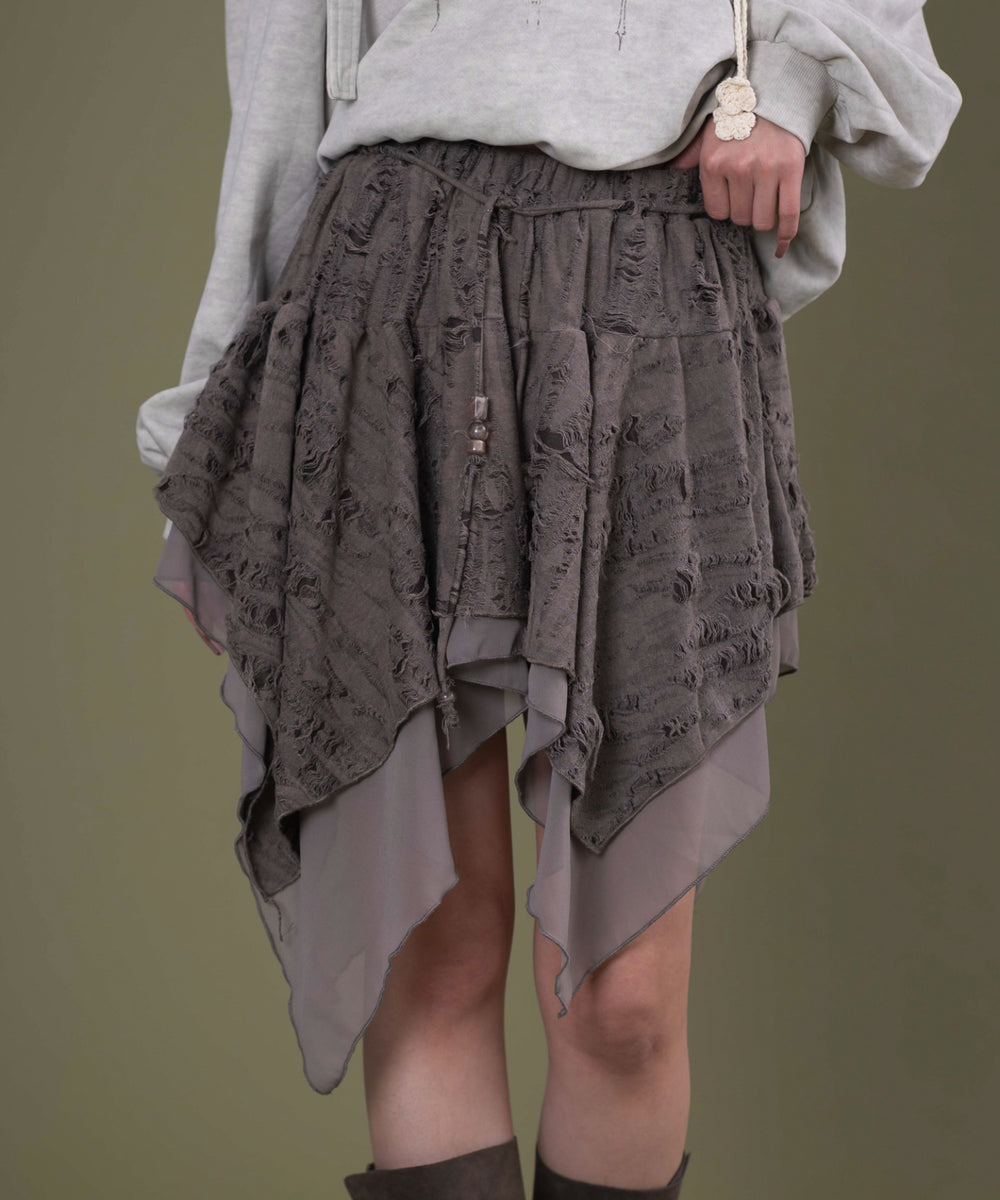 ブラウン モデル：163cm F着用