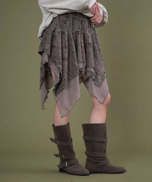 ブラウン モデル：163cm F着用