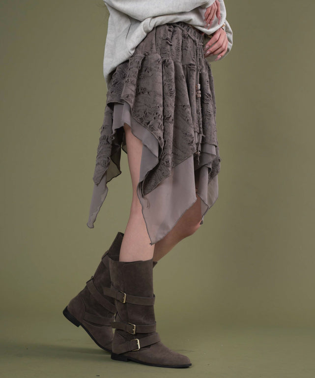 ブラウン モデル：163cm F着用