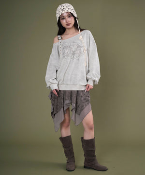 ブラウン モデル：163cm F着用