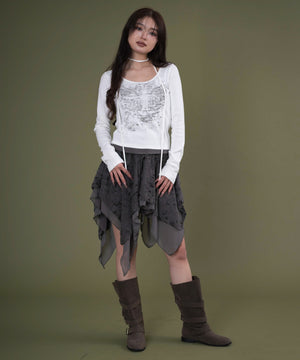 Dグレー モデル：163cm F着用