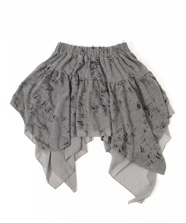 ダメージヘムスカート