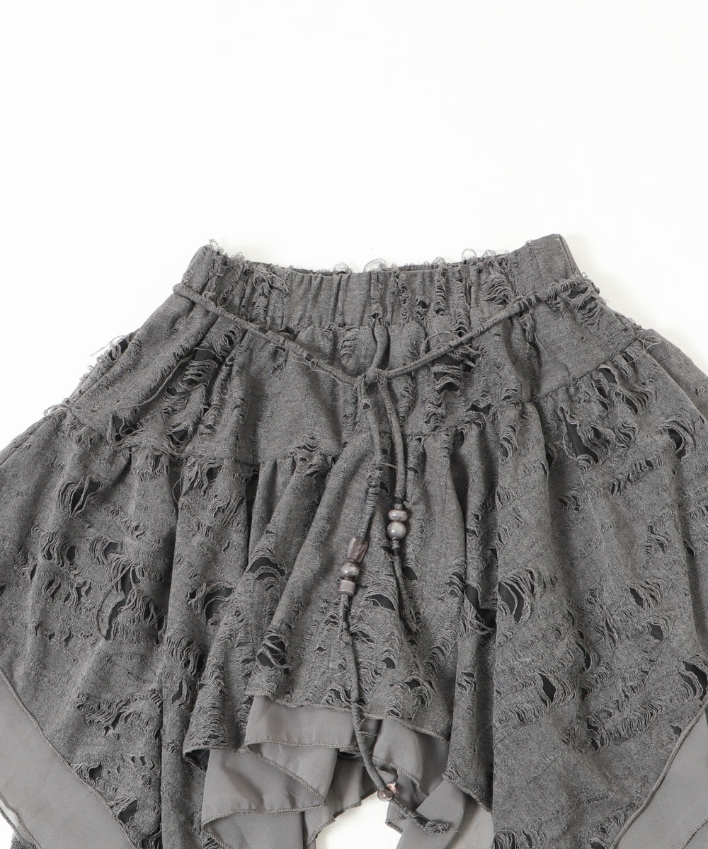 ダメージヘムスカート