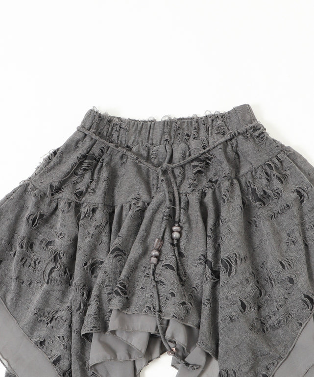 ダメージヘムスカート