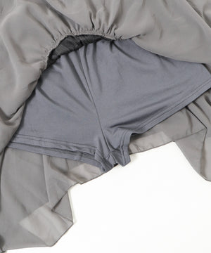 ダメージヘムスカート