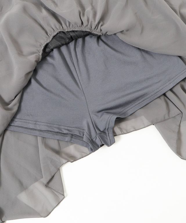 ダメージヘムスカート