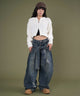 デニム中濃 モデル：160cm S着用