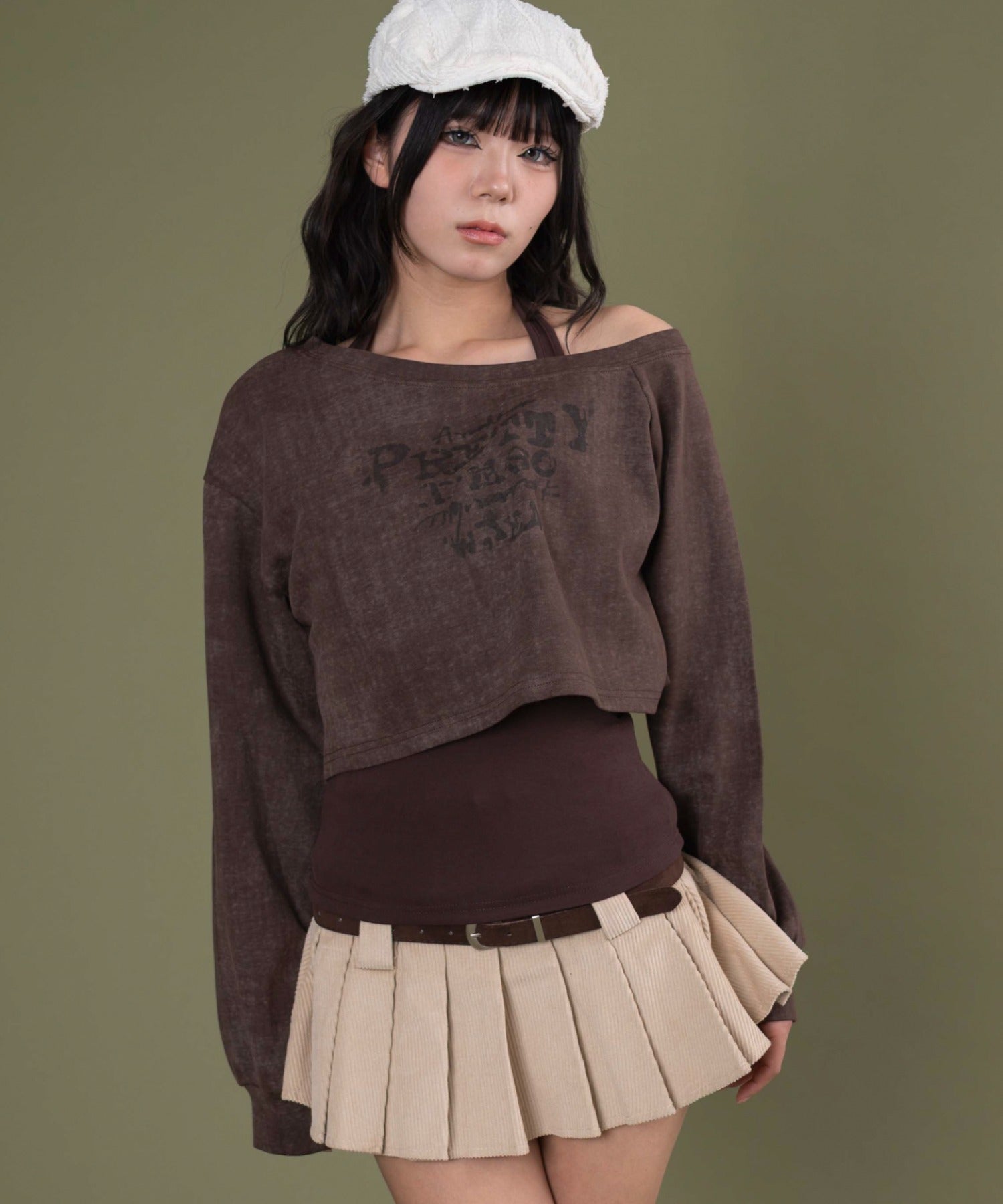 エイジドオフショルダースウェット｜WEGO（ウィゴー） – WEGO ONLINE STORE