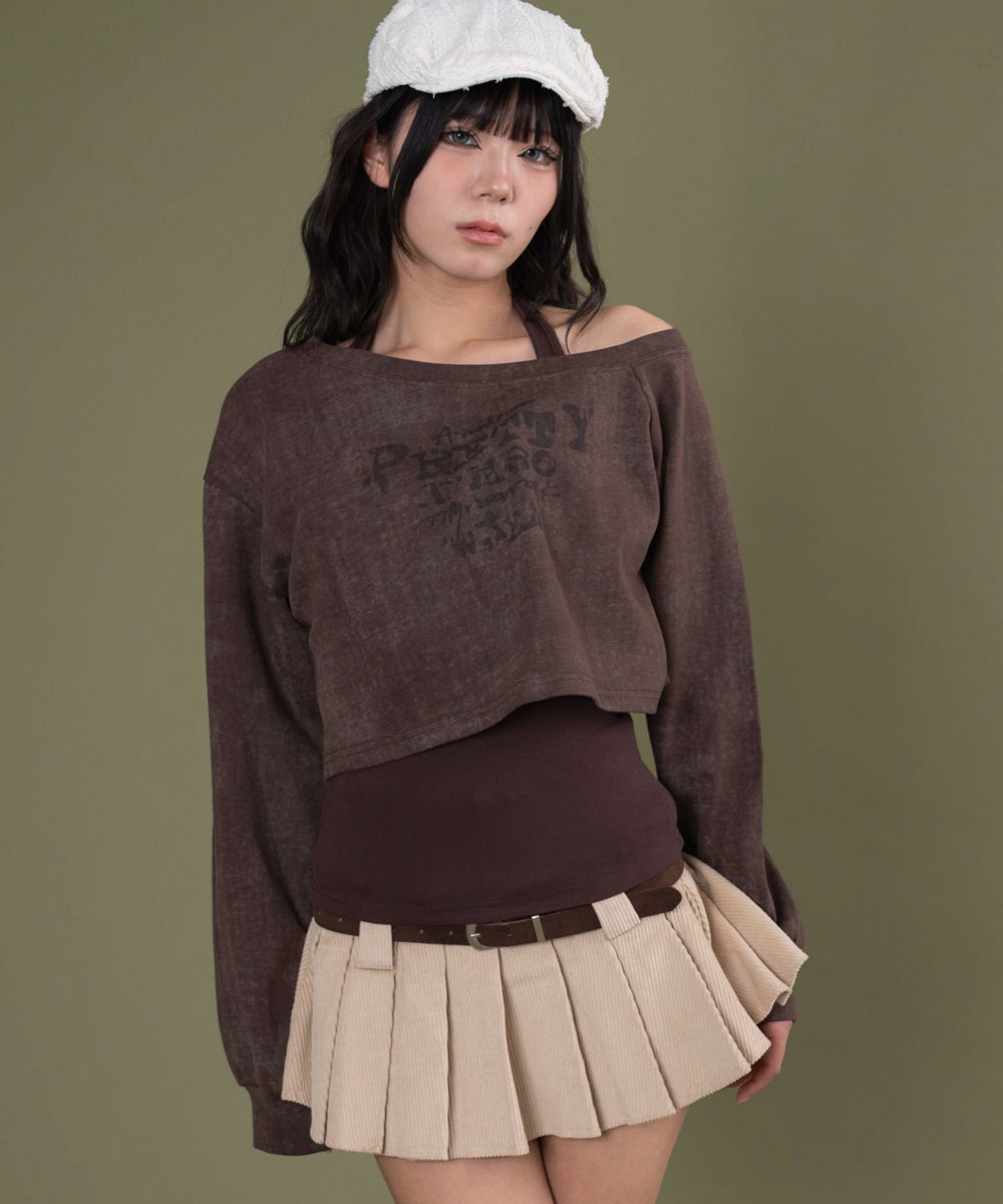 ブラウン モデル：160cm F着用