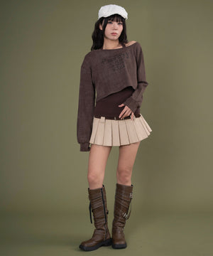 ブラウン モデル：160cm F着用