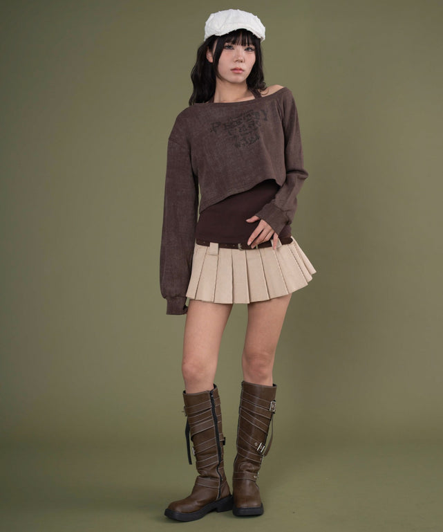 ブラウン モデル：160cm F着用