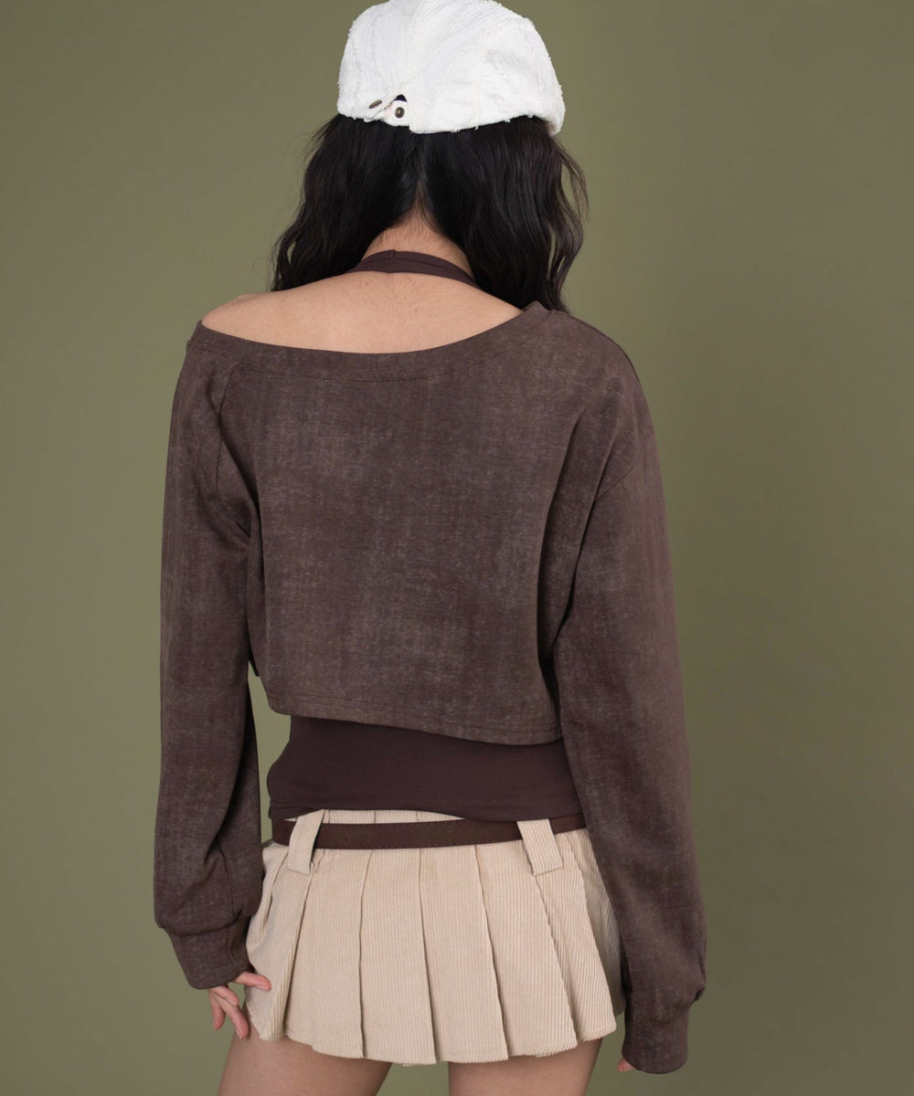 ブラウン モデル：160cm F着用