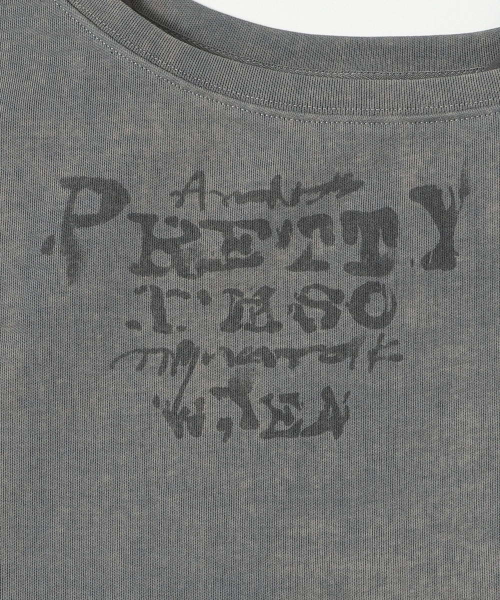 エイジドオフショルダースウェット