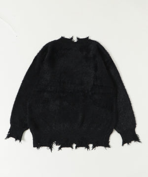 バタフライダメージニット