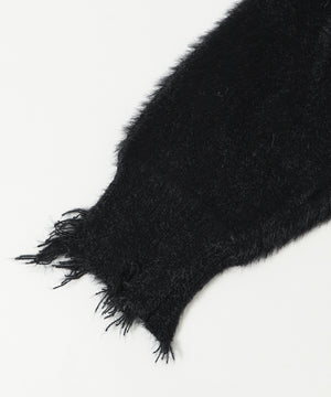 バタフライダメージニット