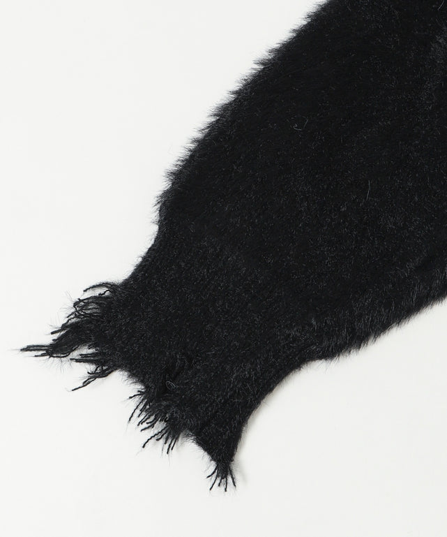 バタフライダメージニット