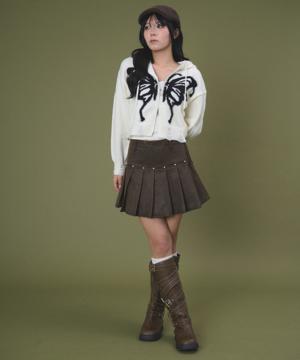 ホワイトアイボリー モデル：160cm F着用