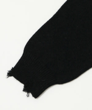 バタフライダメージニット