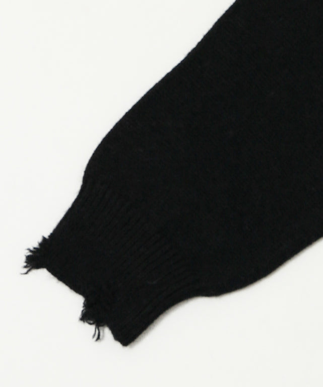 バタフライダメージニット