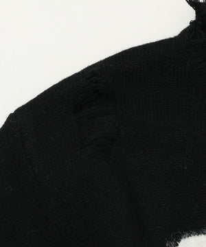 バタフライダメージニット