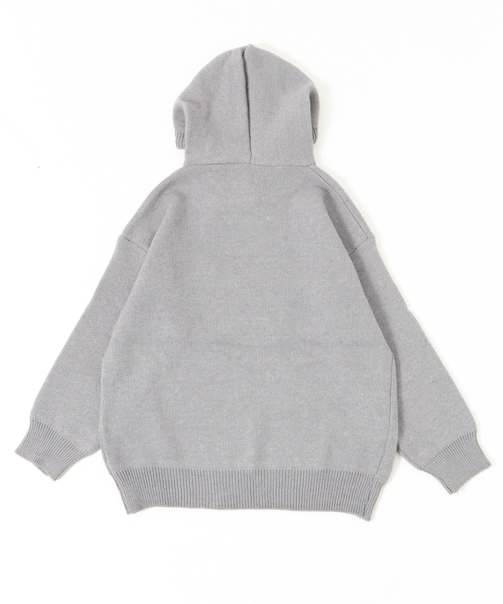 バタフライニットパーカー