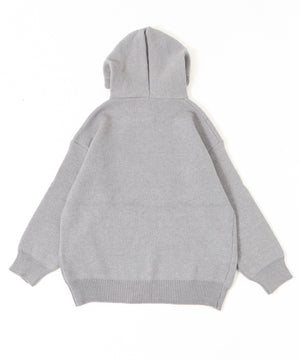 バタフライニットパーカー