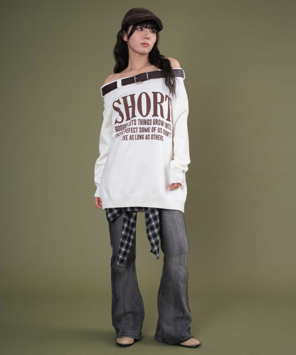 ホワイトアイボリー モデル：160cm F着用