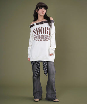 ホワイトアイボリー モデル：160cm F着用