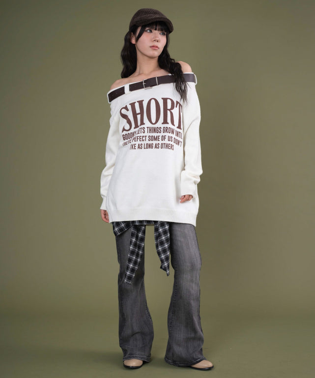 ホワイトアイボリー モデル：160cm F着用