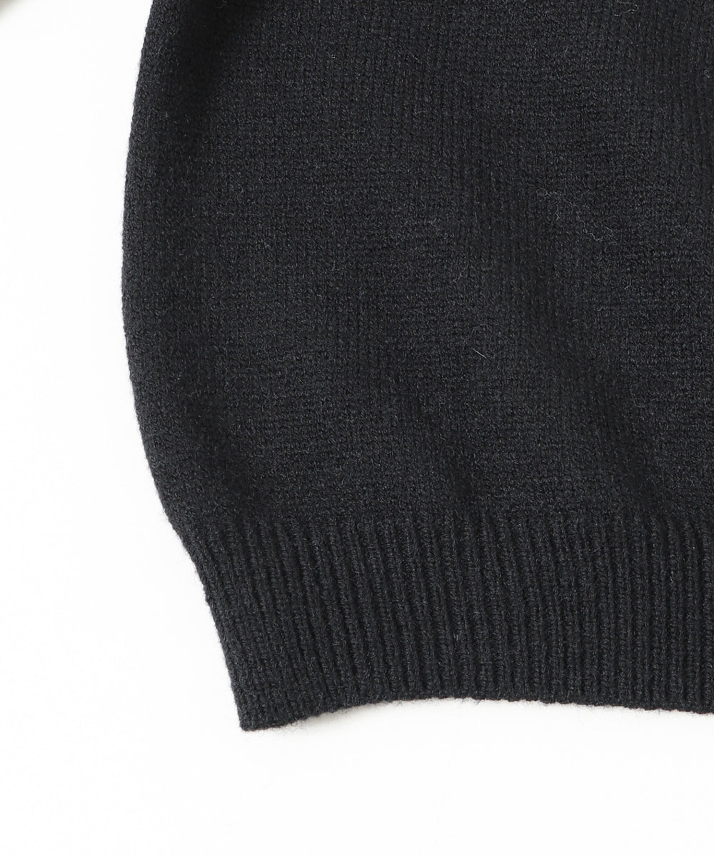 ベルトオフショルロゴニット