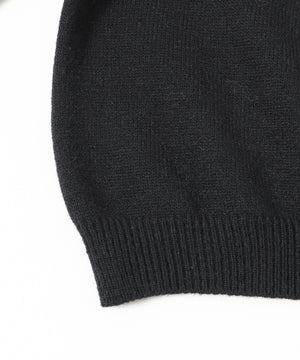 ベルトオフショルロゴニット