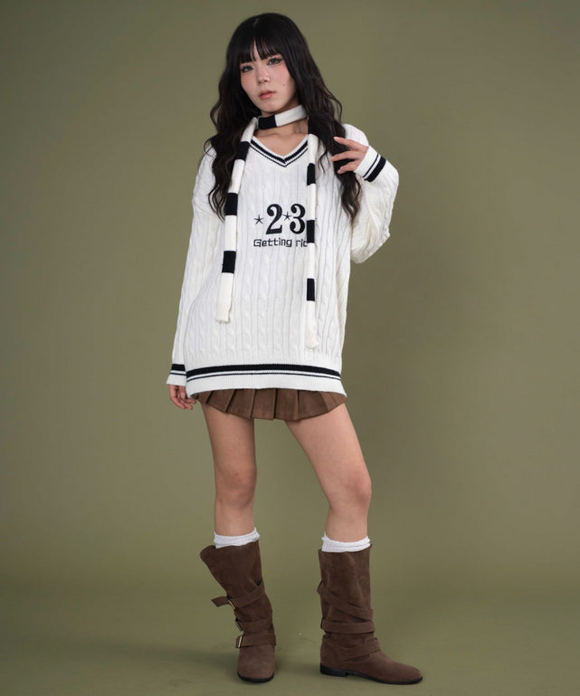 ホワイトアイボリー モデル：160cm F着用