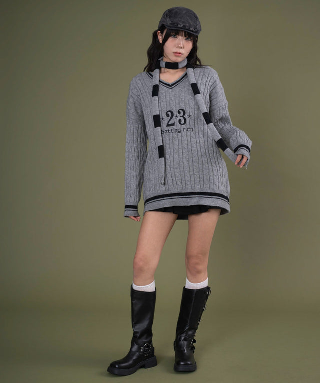 グレー モデル：160cm F着用