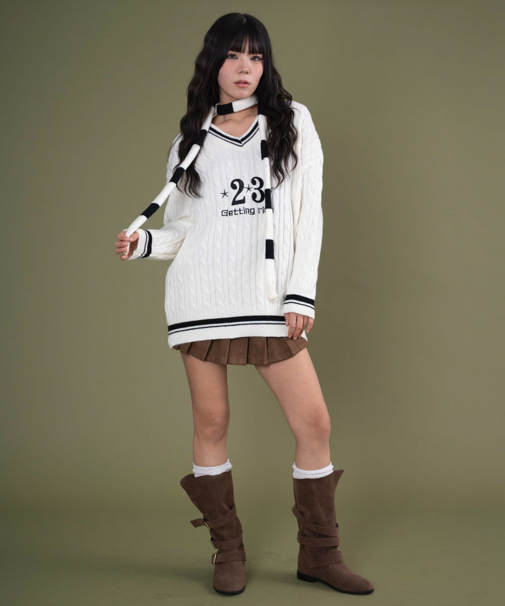 ホワイトアイボリー モデル：160cm F着用