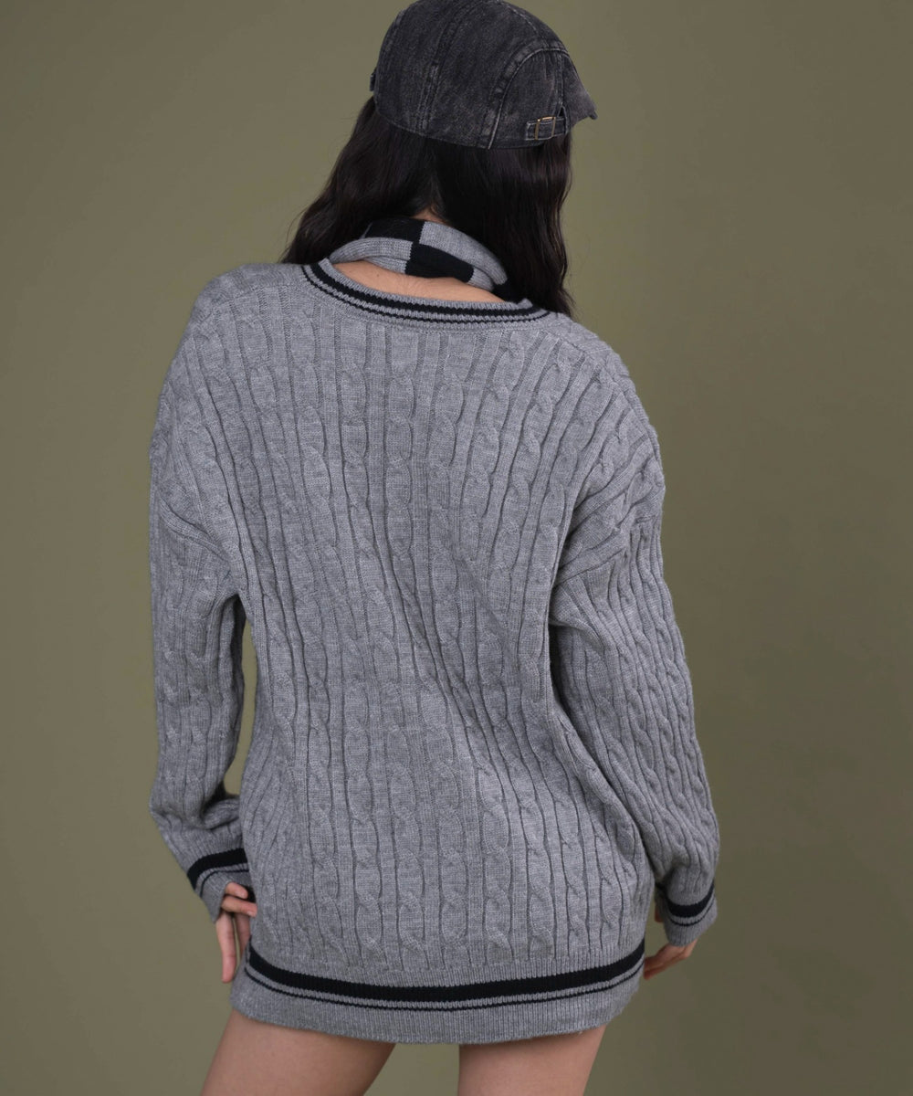 グレー モデル：160cm F着用