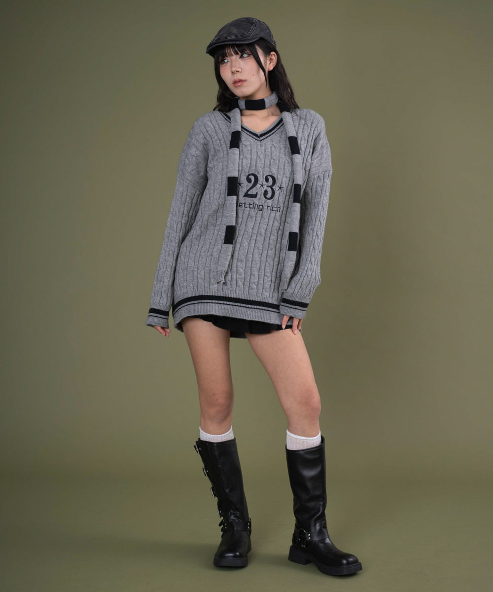 グレー モデル：160cm F着用