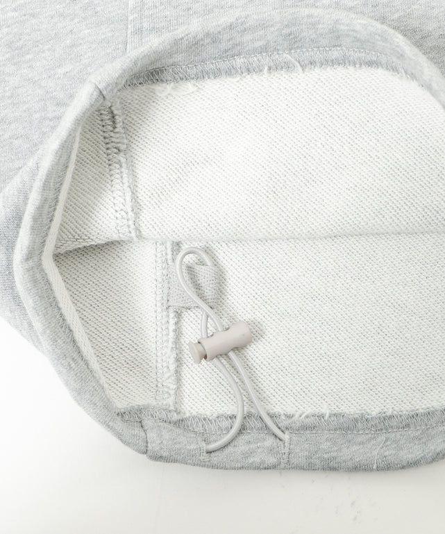 ウエストカットカーブスウェットパンツ