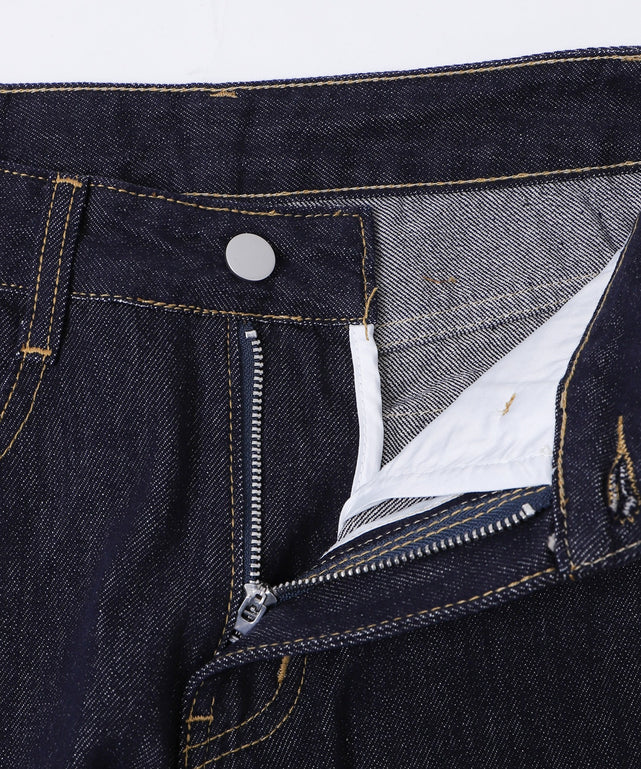 バックフラップポケットルーズデニム