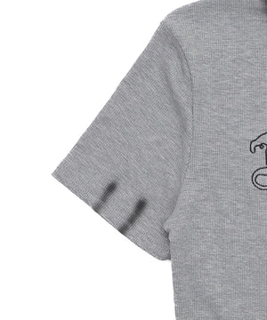 WジップロゴブリーチSSトップス