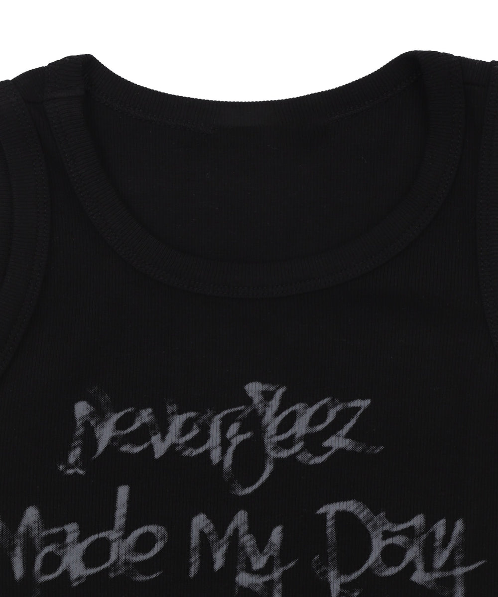 グラフィックロゴタンクトップ