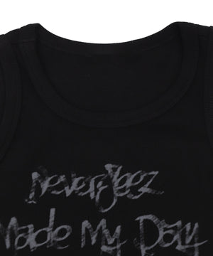 グラフィックロゴタンクトップ