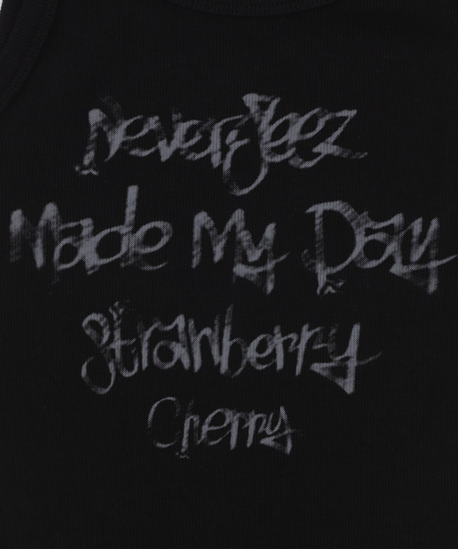 グラフィックロゴタンクトップ