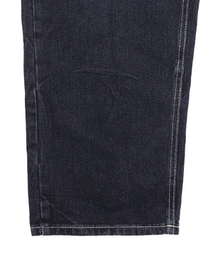 バックロゴワイドデニムパンツ