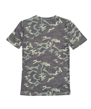 シンプルロゴカモフラT