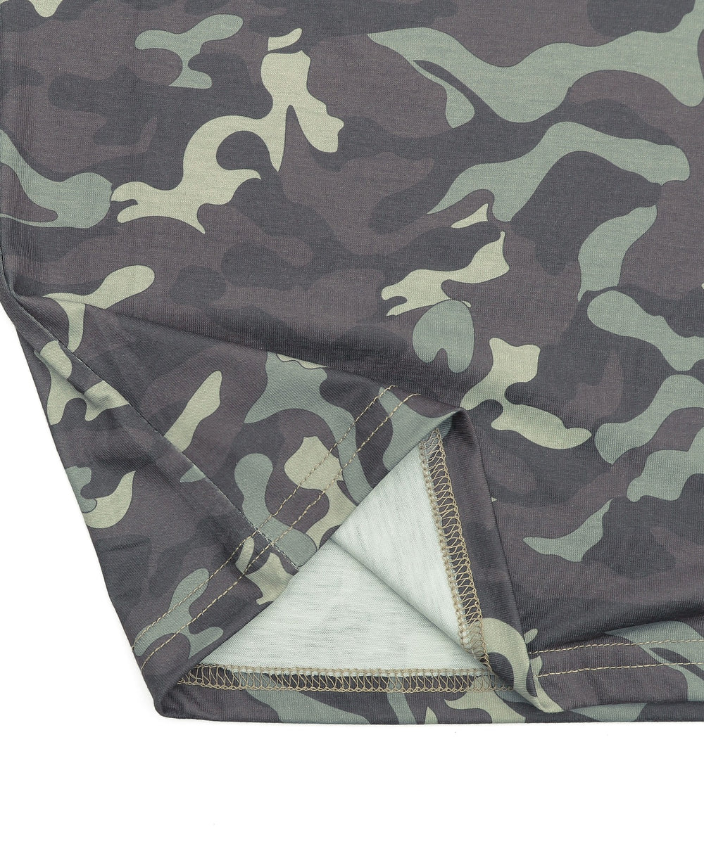 シンプルロゴカモフラT